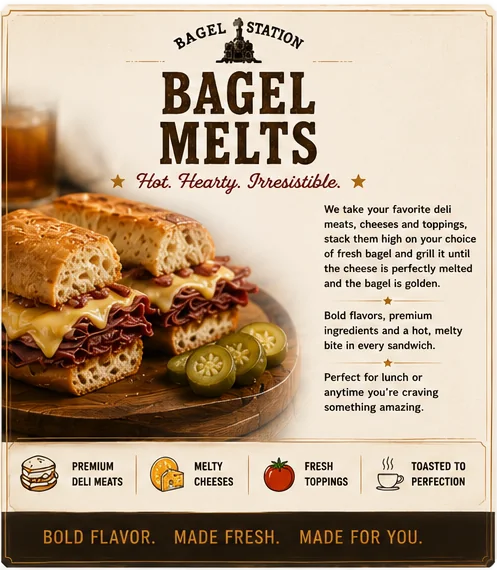Bagel Melts