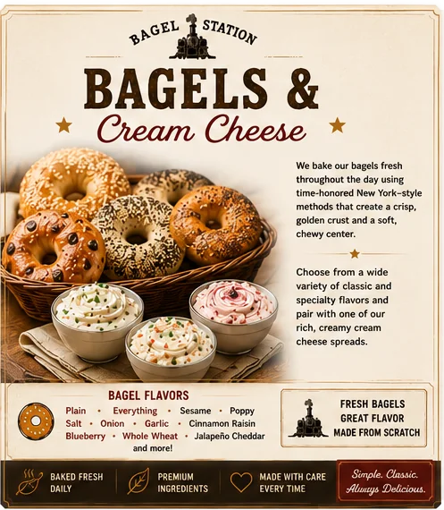 Bagels & Cream Cheese