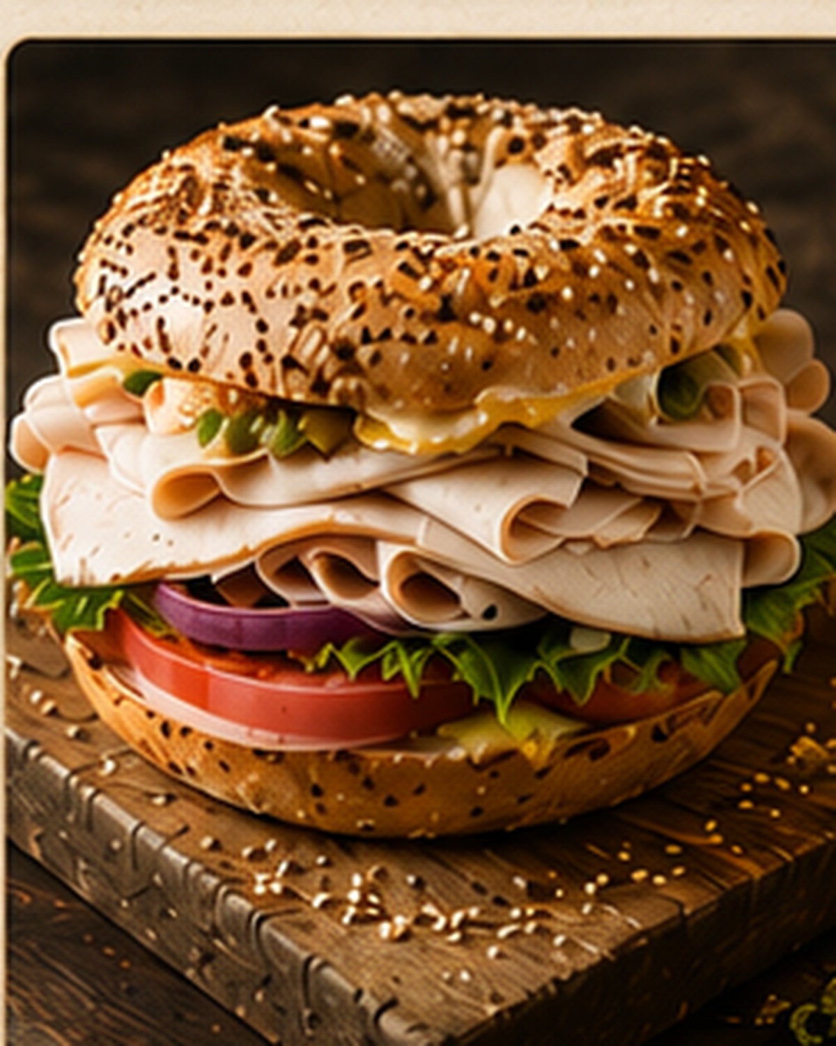 New York deli sandwich